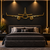 Air Plane Premium Metal Wall Art