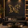 Butterfly Premium Metal Wall Art