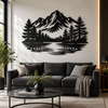 Hill View Premium Metal Wall Art