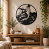 ship Sailor Premium Metal Wall Art