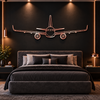 Air Plane Premium Metal Wall Art