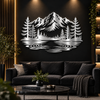 Hill View Premium Metal Wall Art