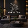Tom & Jerry Premium Metal Wall Art