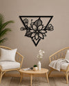 Premium Flower Design Metal Wall Art