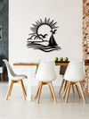 Premium Tropical Metal Wall Art