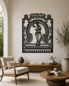 Premium Traditional Indian Dance metal wall art