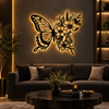 Butterfly Premium Metal Wall Art