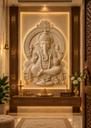 Lord Ganesha Premium Wooden 3D Wooden Art