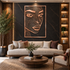 Premium Women Portrait Metal Wall Art