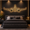 Air Plane Premium Metal Wall Art